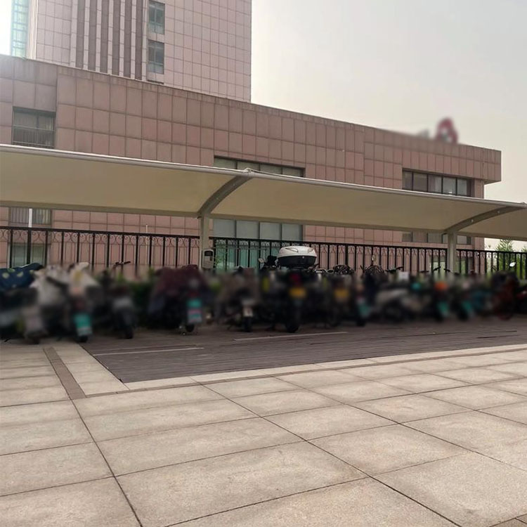 嘉禾县膜结构电动车棚